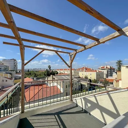 High Floor Terrace Apartment Lisbon Exterior photo